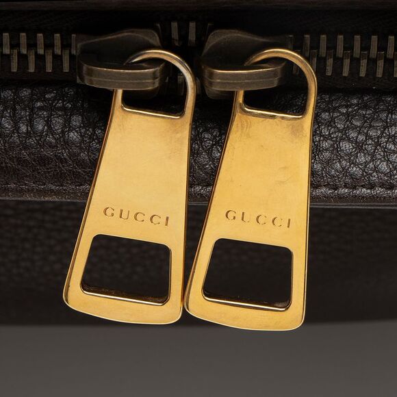 Gucci Leather 1973 Medium Tote - Picture 8 of 16